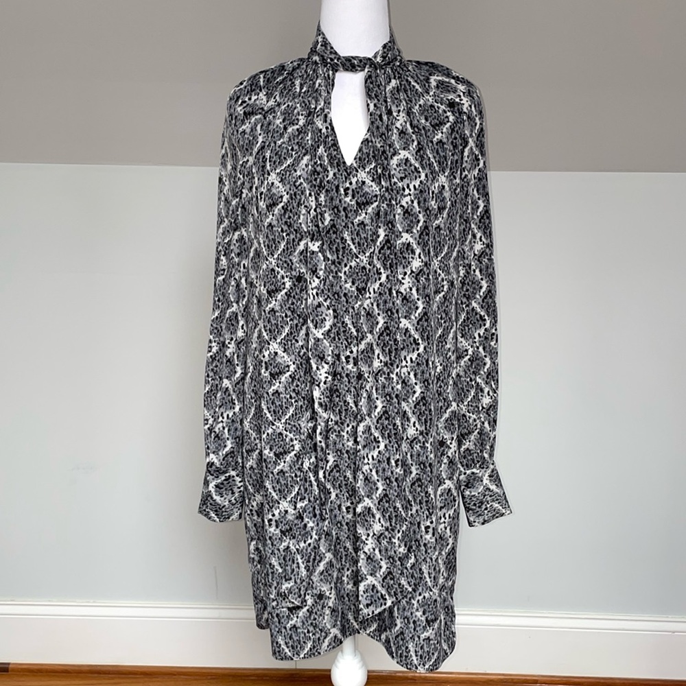 Adrianna Papell Snake Print Sheath Dress